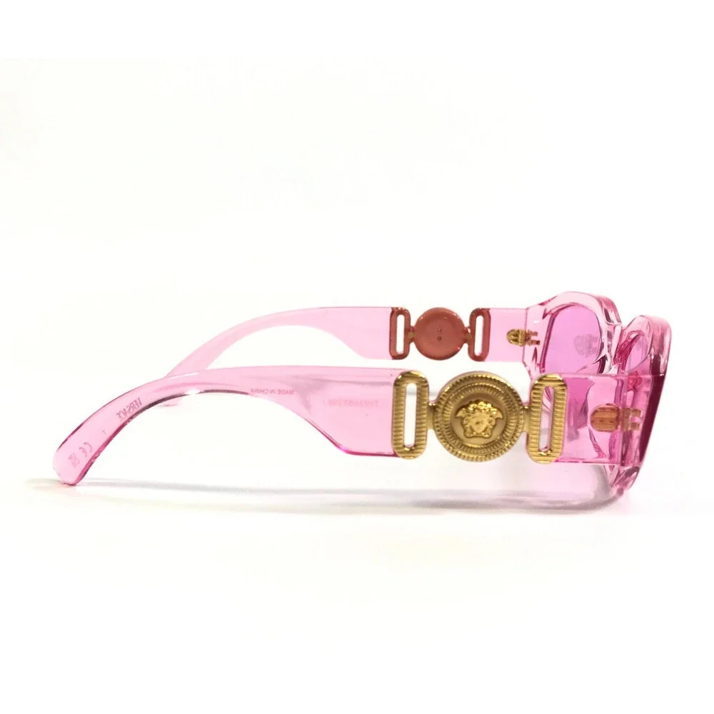 Versace Kids Sunglasses VK4429U 5370/5 Transparent Pink Fushcia with Pink Lenses